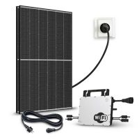 Kit solaire Plug and Play 900Wc biverre WI-FI intégré - Hoymiles