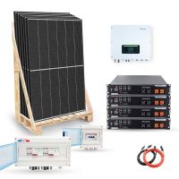 Zonnekit 6300Wc Zelfverbruik met Lithium Opslag 9,6kWh - Sofar