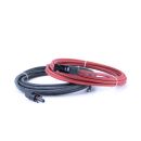 2x5m Zonnepaneel Kabel 6mm2 - MC4 - (Zwart - Rood)