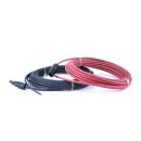 2x10m Zonnepaneel Kabel 4mm2 - MC4 - (Zwart - Rood)