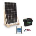 Kit solaire 130Wc 12V autonome Lithium 1.2kWh Pylontech - Epever - Victron