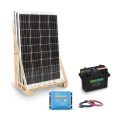 Kit solaire 260Wc 12V autonome  Lithium 1.2kWh  Pylontech - Victron