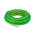 10m de Câble Terre souple 6mm² - H07VK - vert jaune