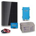 Kit solare bifacciale da 1000Wc 230V autonomo con accumulo da 3,96kWh Victron